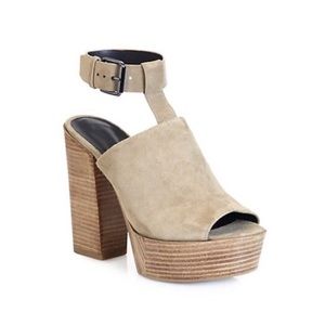 Rebecca Minkoff Cece suede platform heels
